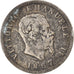 Monnaie, Italie, Vittorio Emanuele II, Lira, 1867, Milan, B+, Argent, KM:5a.1