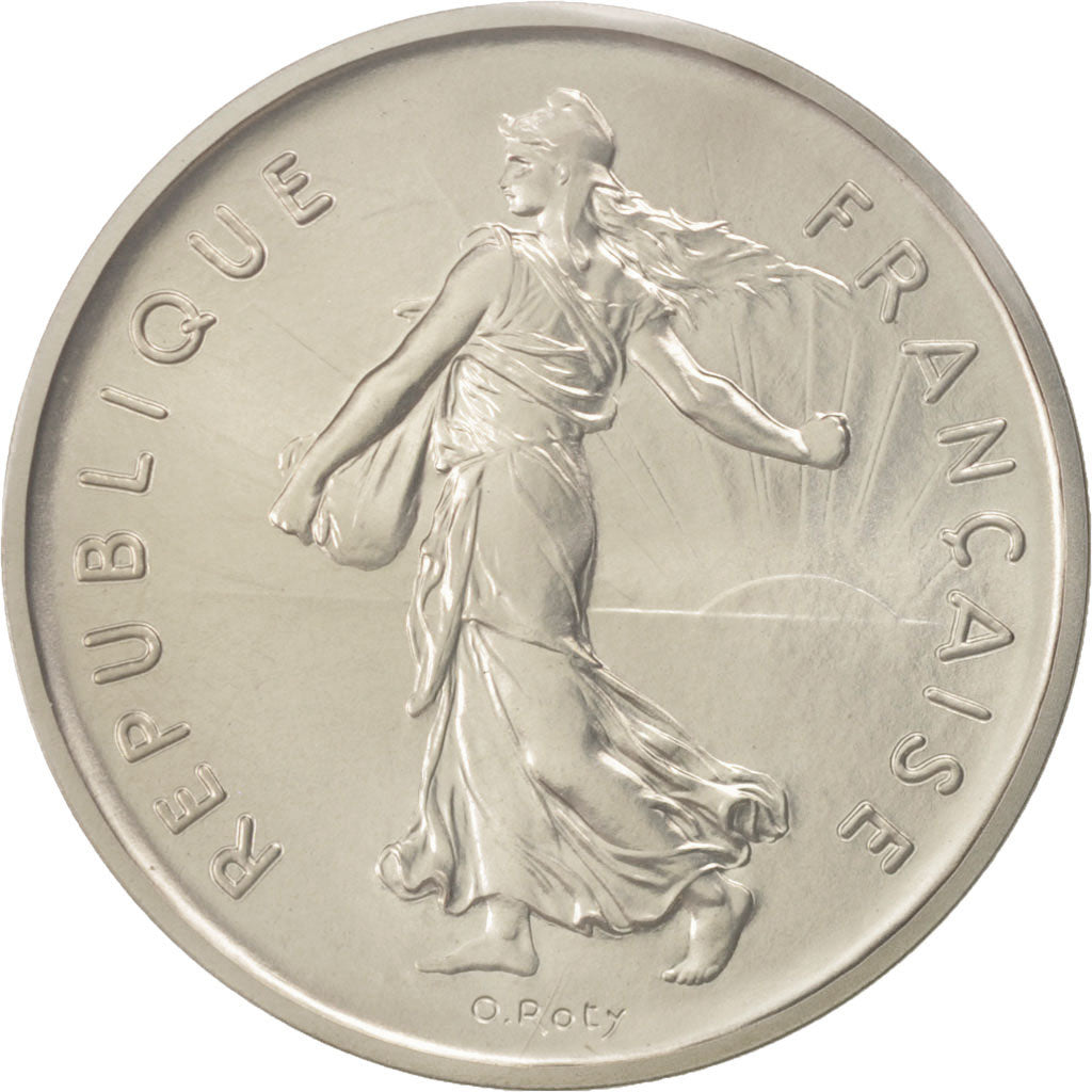 Monnaie, France, 5 Francs, 1972, FDC, Nickel Clad Copper-Nickel, KM:P455