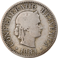 Monnaie, Suisse, 10 Rappen, 1883, Bern, TB+, Copper-nickel, KM:27