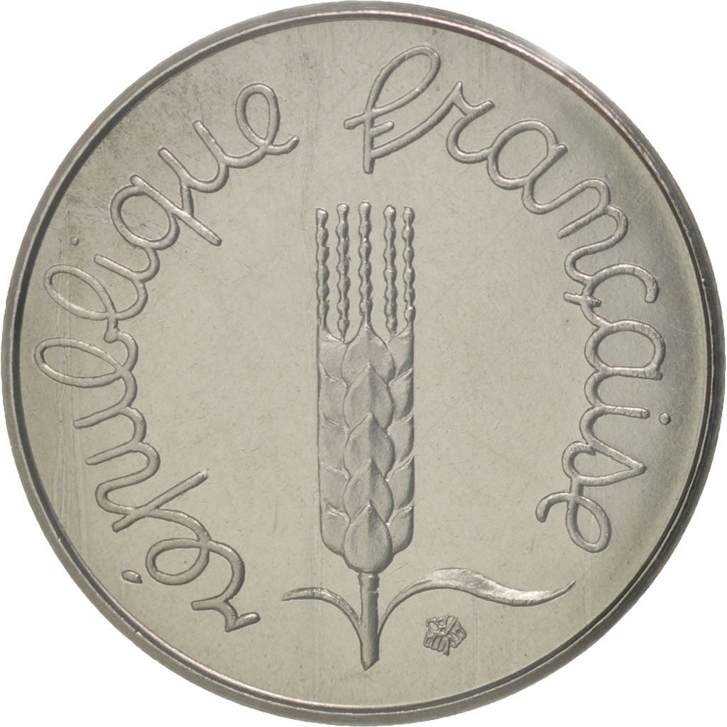 FRANCE, Centime, 1973, KM #P461, MS(65-70), Chrome-Steel, Gadoury #4.P1, 3.30