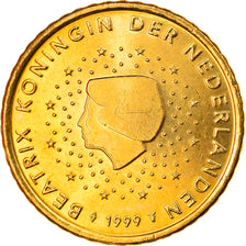 Netherlands, 50 Euro Cent, 1999, Utrecht, MS(63), Brass, KM:239