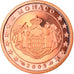 Monaco, Euro Cent, 2005, Paris, Proof, MS(63), Copper Plated Steel, KM:167