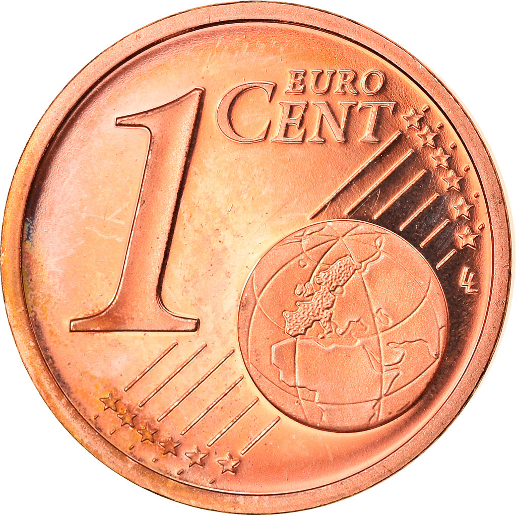 Monaco, Euro Cent, 2005, Paris, Proof, MS(63), Copper Plated Steel, KM:167