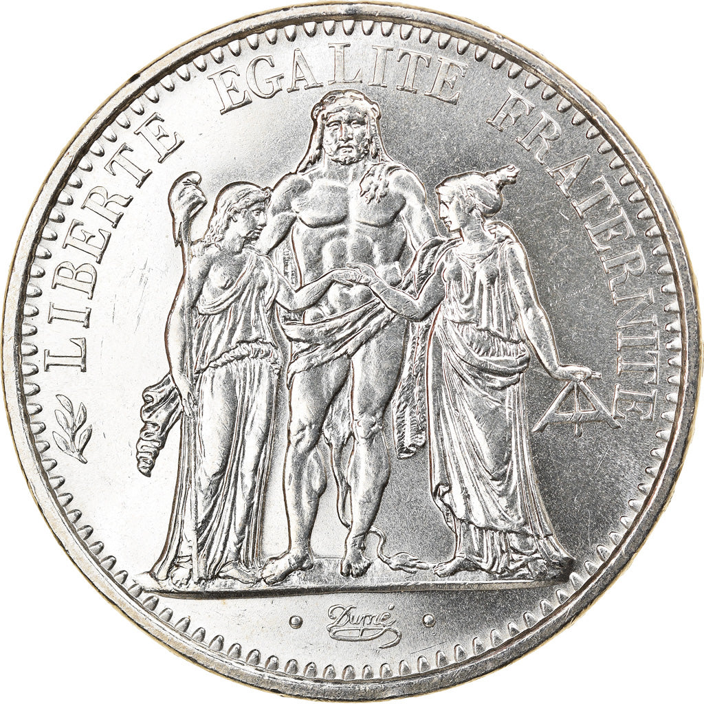 Münze, Frankreich, Hercule, 10 Francs, 1965, Paris, VZ, Silber, KM:932