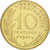 Moneta, Francja, 10 Centimes, 1974, MS(65-70), Aluminium-Brąz, KM:P491