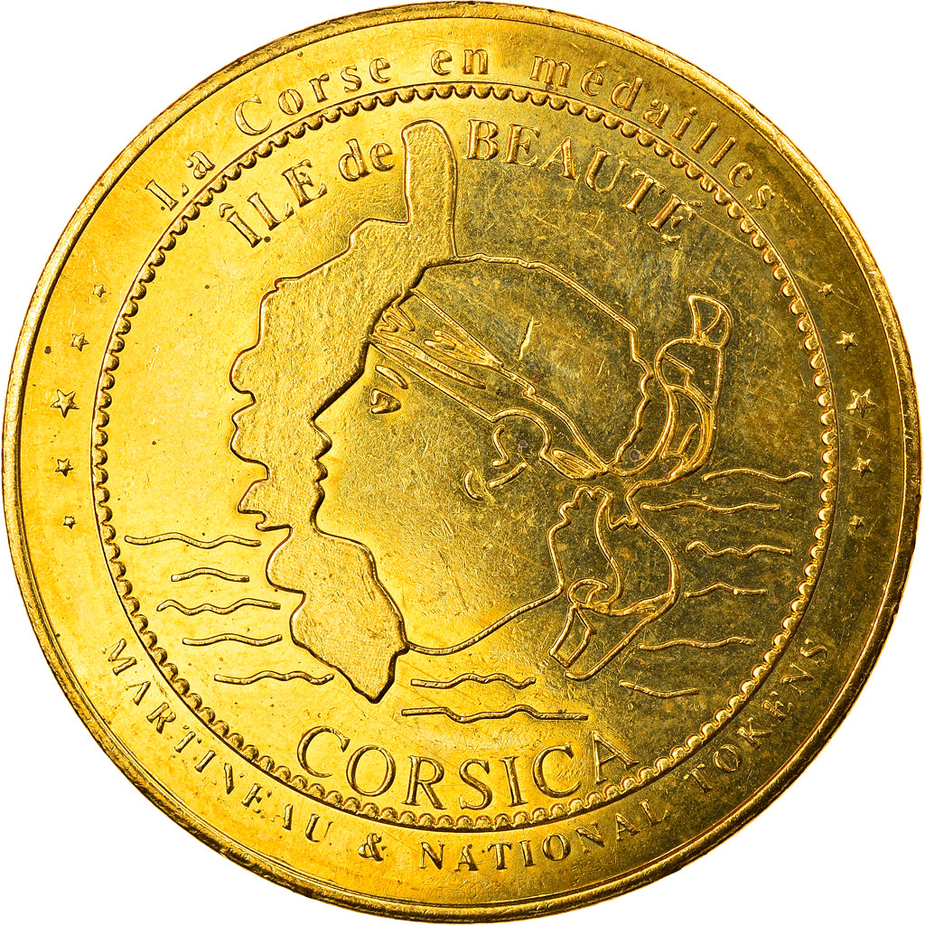 France, Token, Touristic token, Calvi - Cité de Christophe Colomb, Martineau et