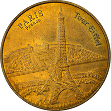França, Token, Token Turístico, Paris - La Tour Eiffel, Médaille de