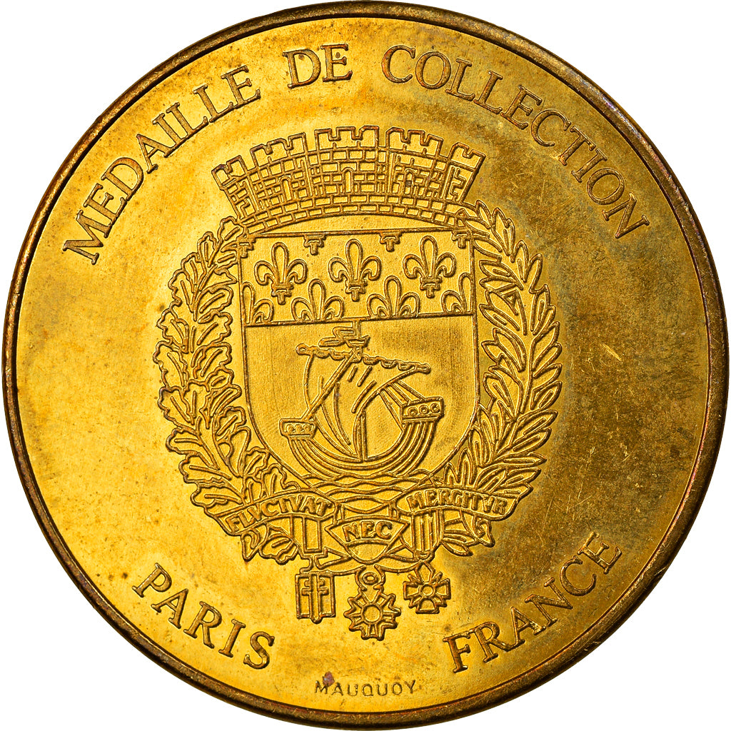 França, Token, Token Turístico, Paris - La Tour Eiffel, Médaille de