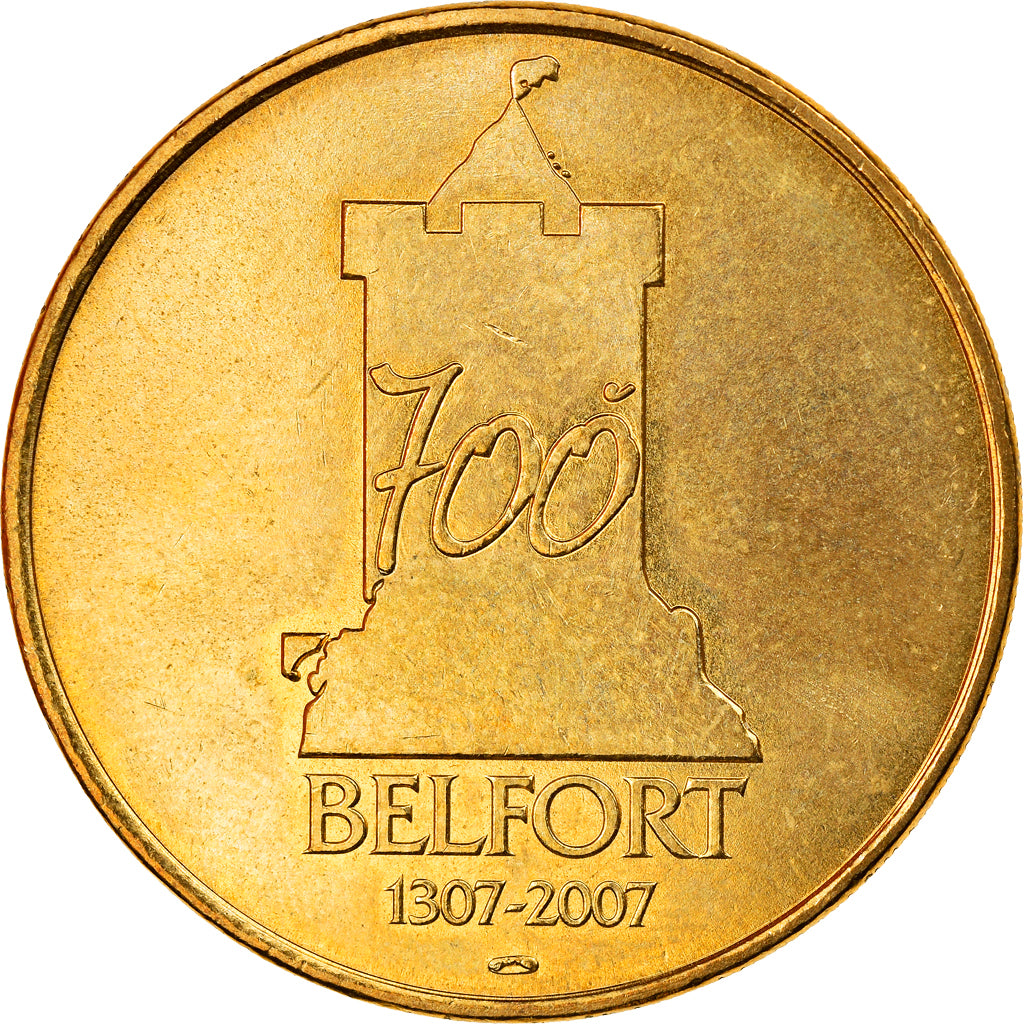 Francia, Token, Touristic token, Belfort - 700ème anniversaire, 2005, MDP