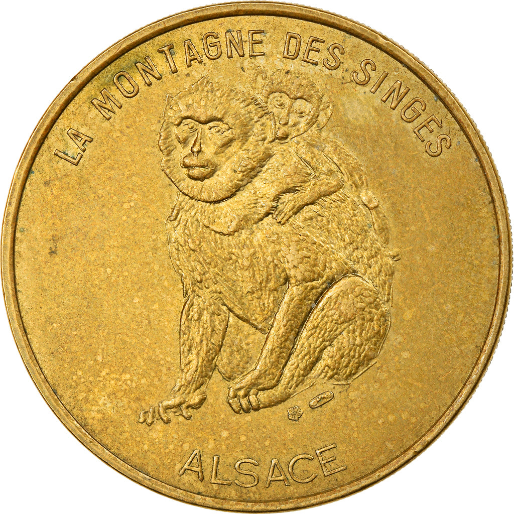 France, Token, Touristic token, Kintzheim -  Montagne des Singes, 2000, MDP