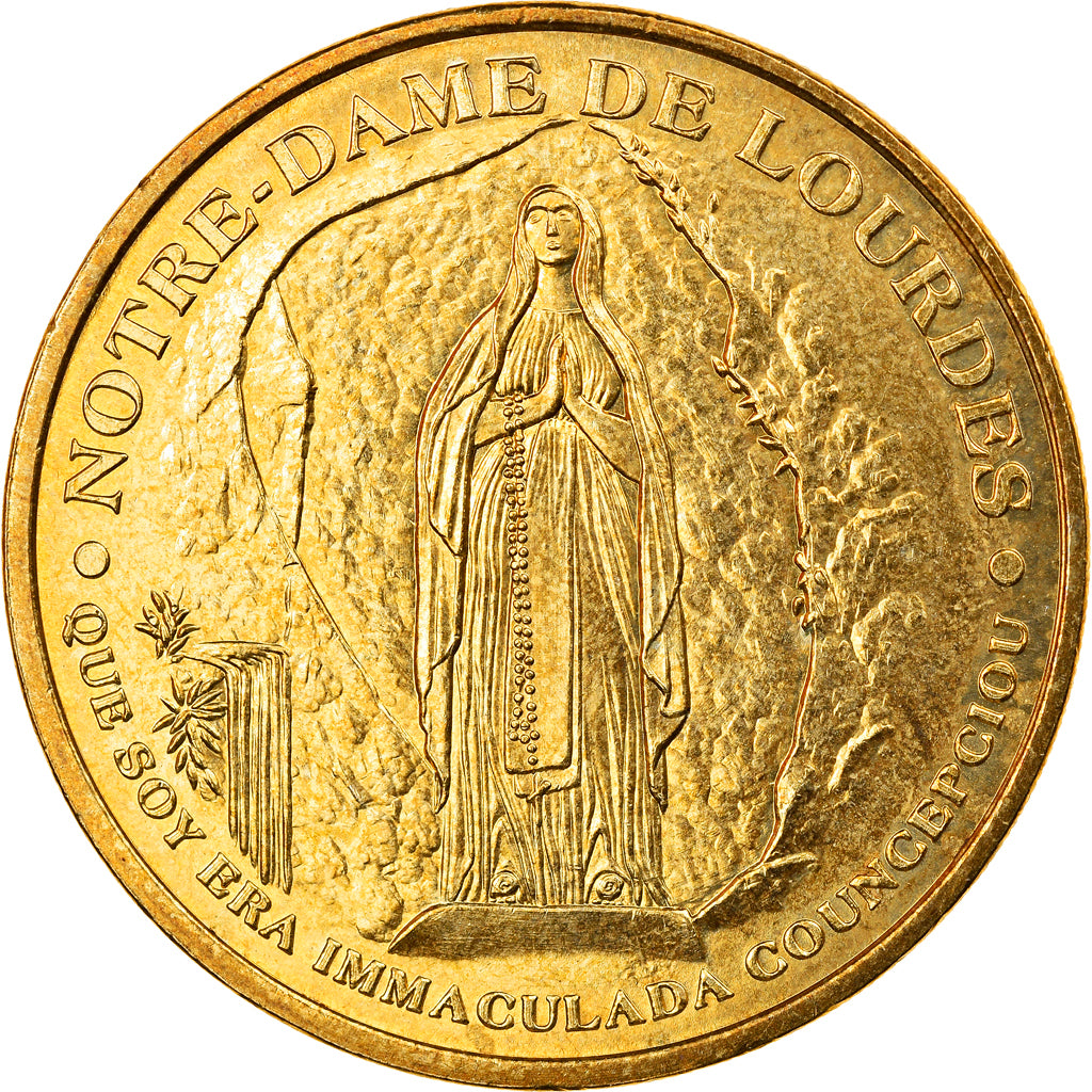 Francia, Token, Jetón turístico, Lourdes - Salus Infirmorum, 2005, MDP, MBC