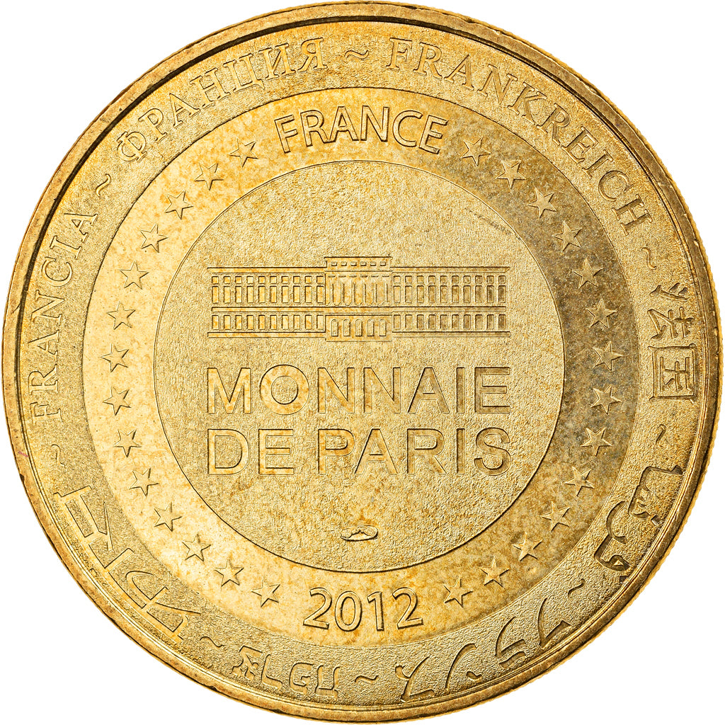 Francia, Token, Jetón turístico, Marseille - Notre Dame de la Garde n°2