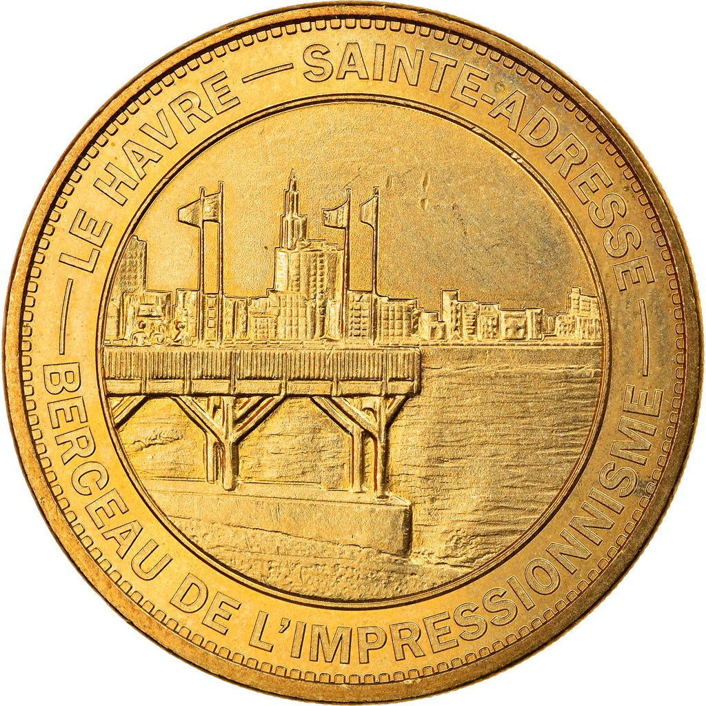 France, Token, Touristic token, 76/ Sainte-Adresse - Le Havre, 2013, MDP