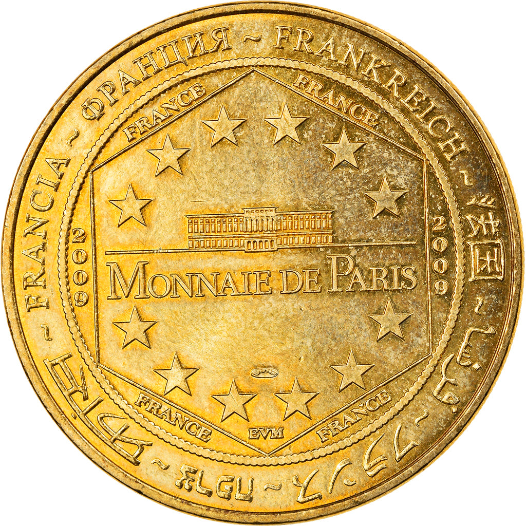 France, Token, Touristic token, Chartres - La Cathédrale n°3, 2009, MDP
