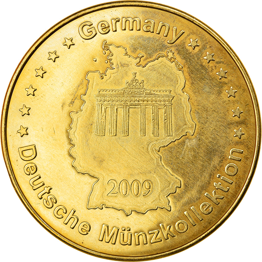 Deutschland, Token, 2009, Aix-la-Chapelle - Cathédrale, VZ, Cupro-nickel