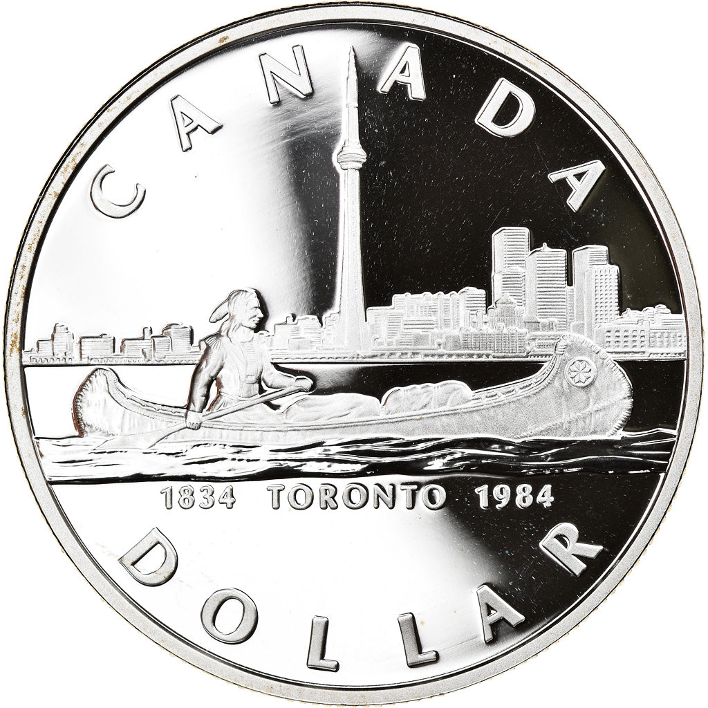 Coin, Canada, Elizabeth II, Dollar, 1984, Royal Canadian Mint, Ottawa, MS(64)