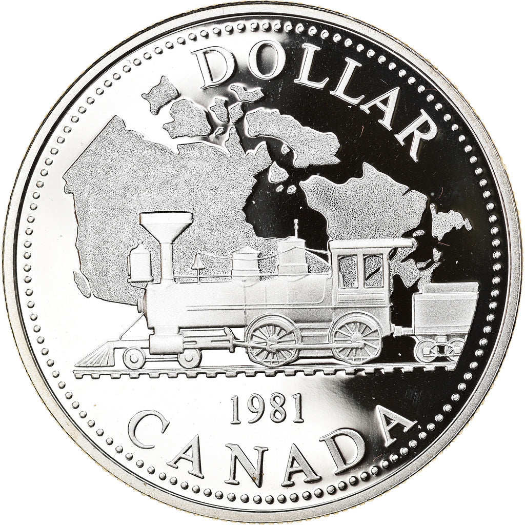 Moneta, Canada, Elizabeth II, Dollar, 1981, Royal Canadian Mint, Ottawa, Proof