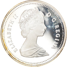 Coin, Canada, Elizabeth II, Dollar, 1986, Royal Canadian Mint, Ottawa, Proof
