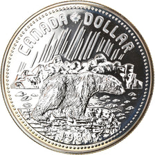 Monnaie, Canada, Elizabeth II, Dollar, 1980, Royal Canadian Mint, Ottawa, FDC