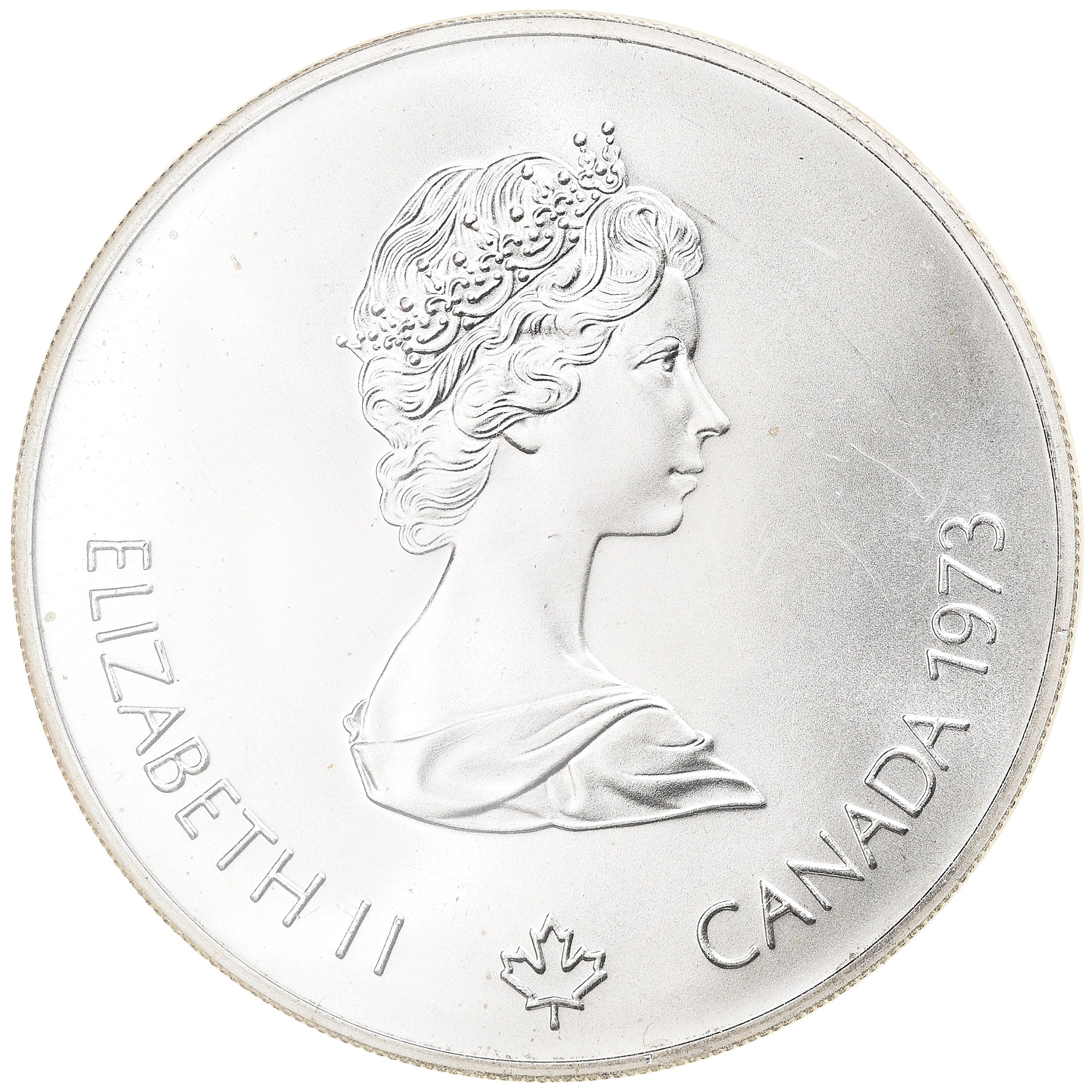 Münze, Kanada, Elizabeth II, 5 Dollars, 1973, Royal Canadian Mint, Ottawa
