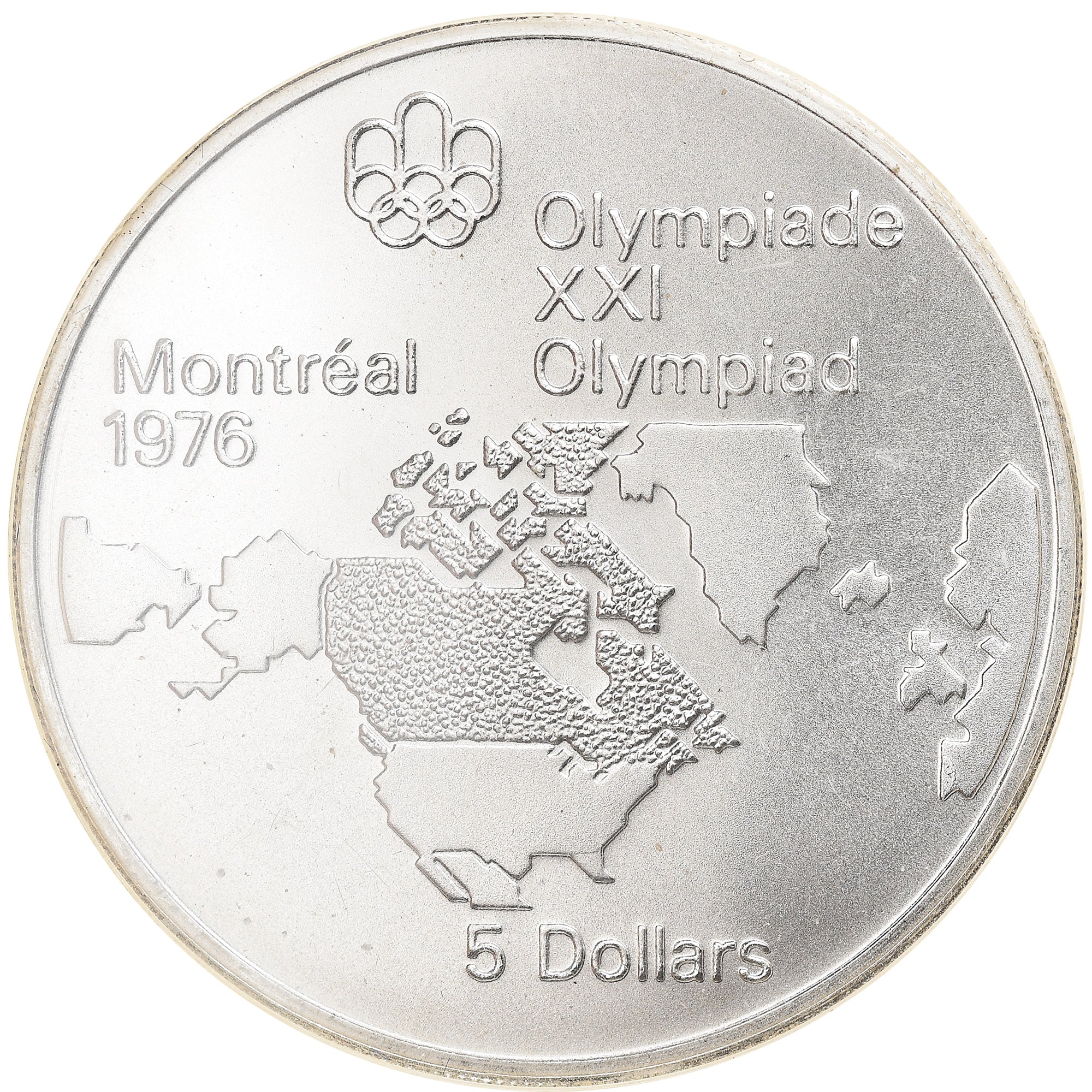Münze, Kanada, Elizabeth II, 5 Dollars, 1973, Royal Canadian Mint, Ottawa