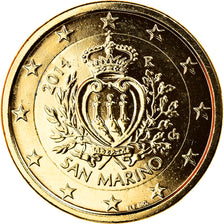 San Marino, Euro, 2014, Rome, golden, SPL, Bi-Metallic