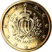 San Marino, Euro, 2014, Rome, golden, SPL, Bi-Metallic