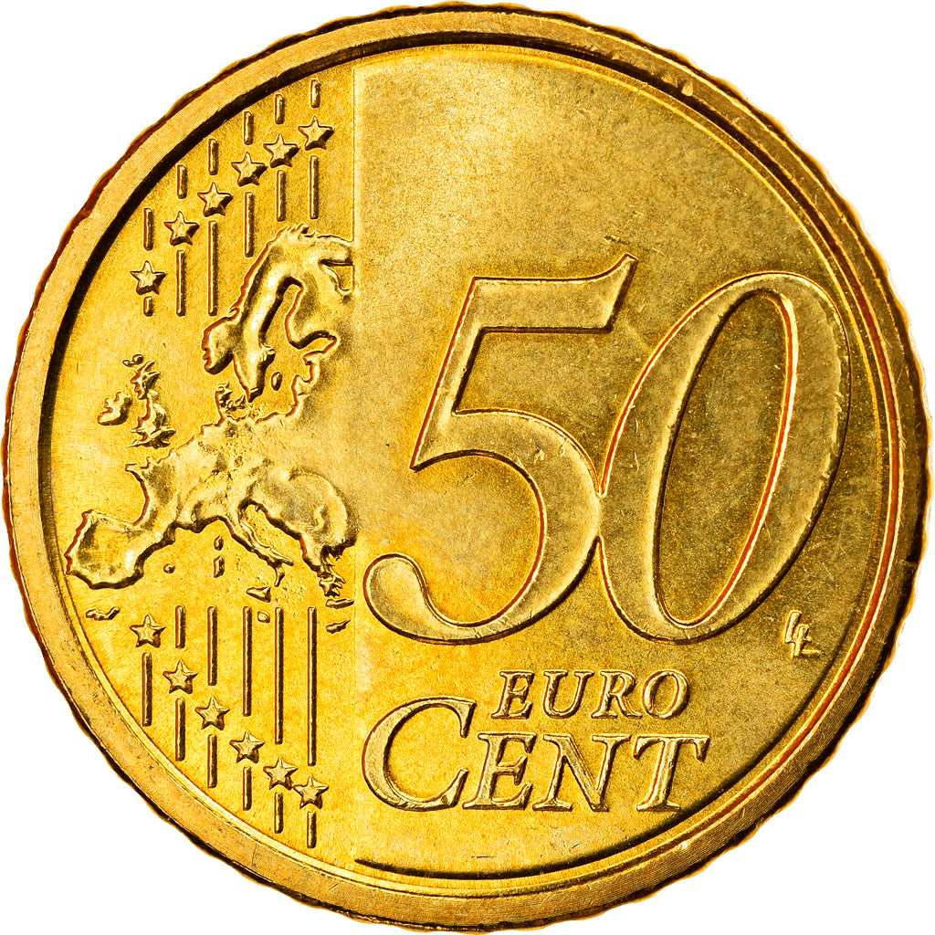 Vatikan, 50 Euro Cent, 2017, Rome, VZ, Messing