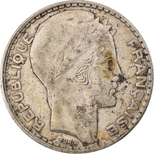 Monnaie, France, Turin, 20 Francs, 1933, Paris, TB, Argent, Gadoury:852, KM:879