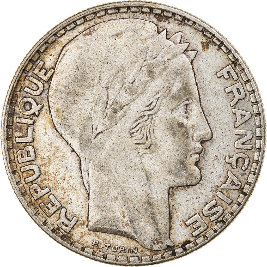 Monnaie, France, Turin, 20 Francs, 1933, Paris, TB+, Argent, Gadoury:852, KM:879