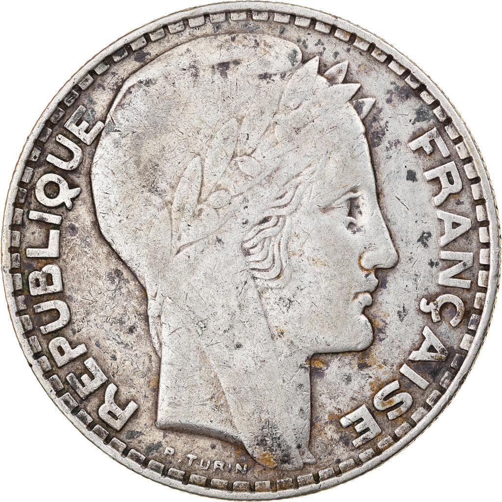 Monnaie, France, Turin, 20 Francs, 1933, Paris, TB+, Argent, Gadoury:852, KM:879