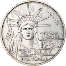 Monnaie, France, Statue de la Liberté, 100 Francs, 1986, TB+, Argent