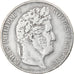 Moneta, Francia, Louis-Philippe, 5 Francs, 1847, Paris, MB, Argento, KM:749.1