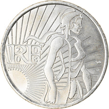 France, 5 Euro, 2008, AU(55-58), Silver, Gadoury:EU287, KM:1534