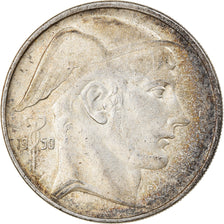 Moeda, Bélgica, 20 Francs, 20 Frank, 1950, VF(30-35), Prata, KM:140.1