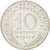 Moneta, Francia, 10 Centimes, 1975, FDC, Argento, KM:P519, Gadoury:46.P2