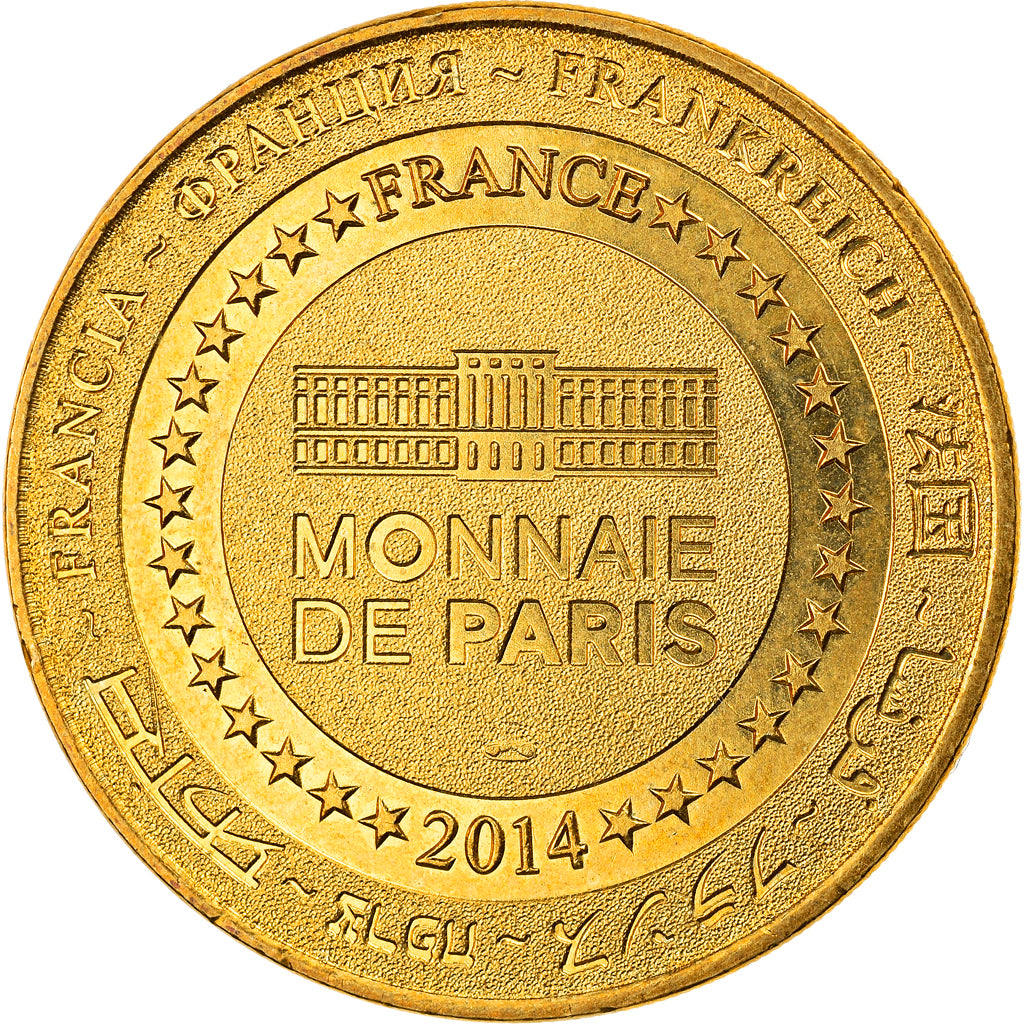 France, Token, Touristic token, Meschers-sur -Gironde - Grottes n°1, 2014, MDP