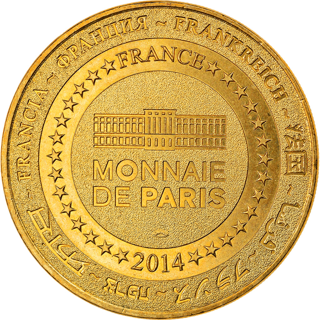 Frankreich, Token, Touristic token, 17/ Zoo de la Palmyre - Guépards, 2014