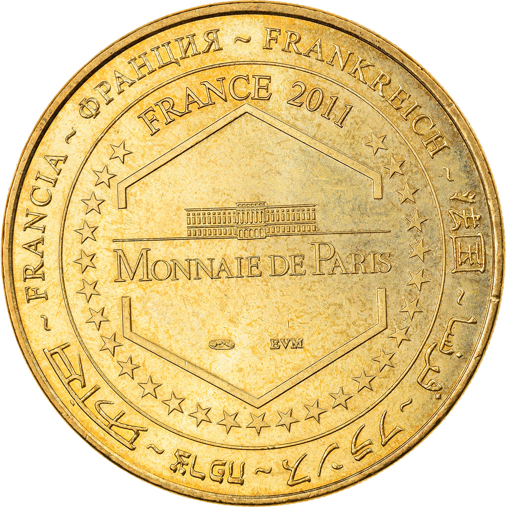 Francia, Token, Jetón turístico, Romagne - Vallée des Singes n°4, 2011, MDP