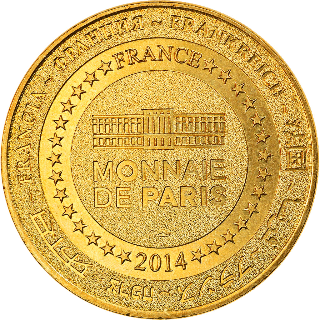 Francia, Token, Jetón turístico, Chartres - La Cathédrale n°1, 2014, MDP