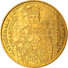 Francia, Token, Touristic token, Chartres - La Cathédrale n°5, 2014, MDP