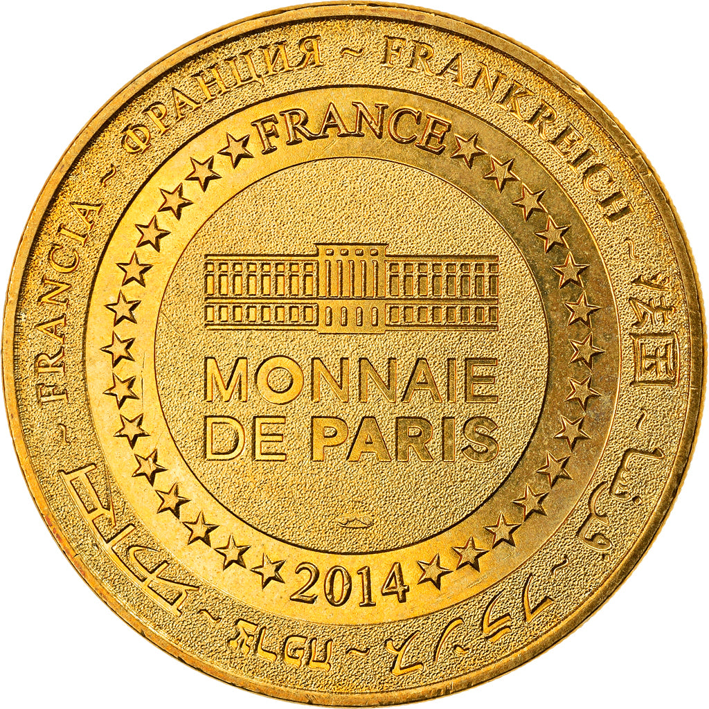 Francia, Token, Jetón turístico, Honfleur - Naturospace n°2 - Le perroquet