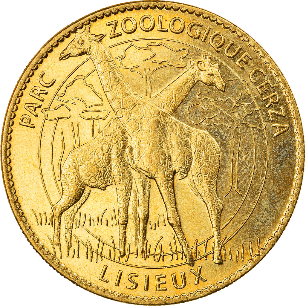 Francia, Token, Lisieux - Zoo de Cerza  n°2, 2014, Arthus Bertrand, EBC