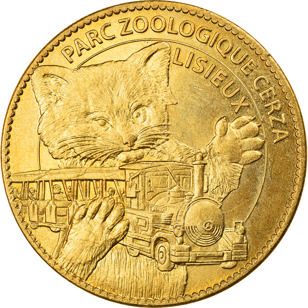 França, Token, Lisieux - Zoo de Cerza  n°7, 2013, Arthus Bertrand, AU(55-58)