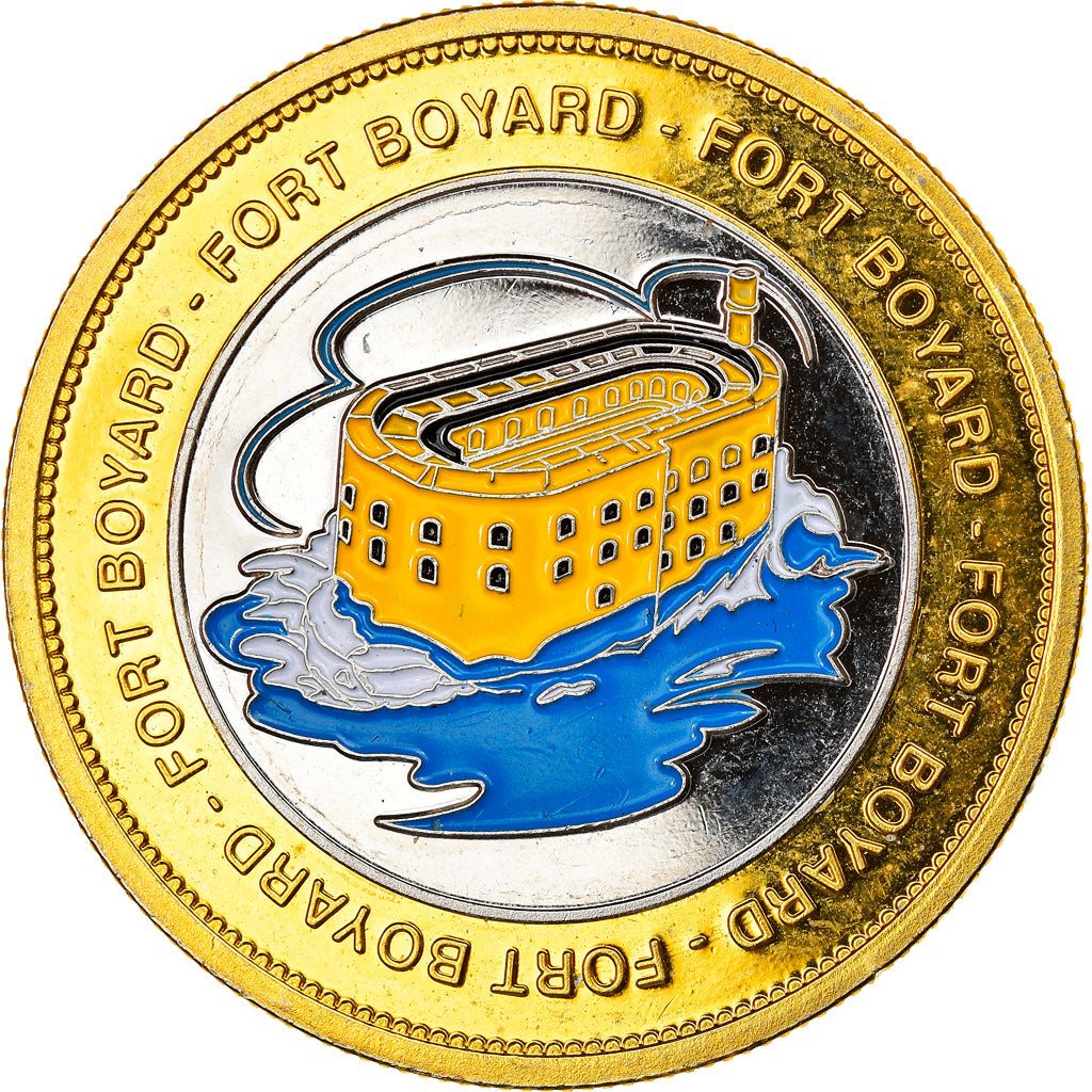 France, Jeton, Tourist Token, Charentes Maritimes - Fort Boyard, SPL
