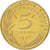 Coin, France, 5 Centimes, 1976, MS(65-70), Aluminum-Bronze, KM:P542