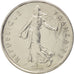Moneda, Francia, 5 Francs, 1976, FDC, Níquel recubierto de cobre - níquel