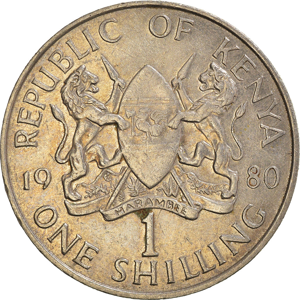Munten, Kenia, Shilling, 1980