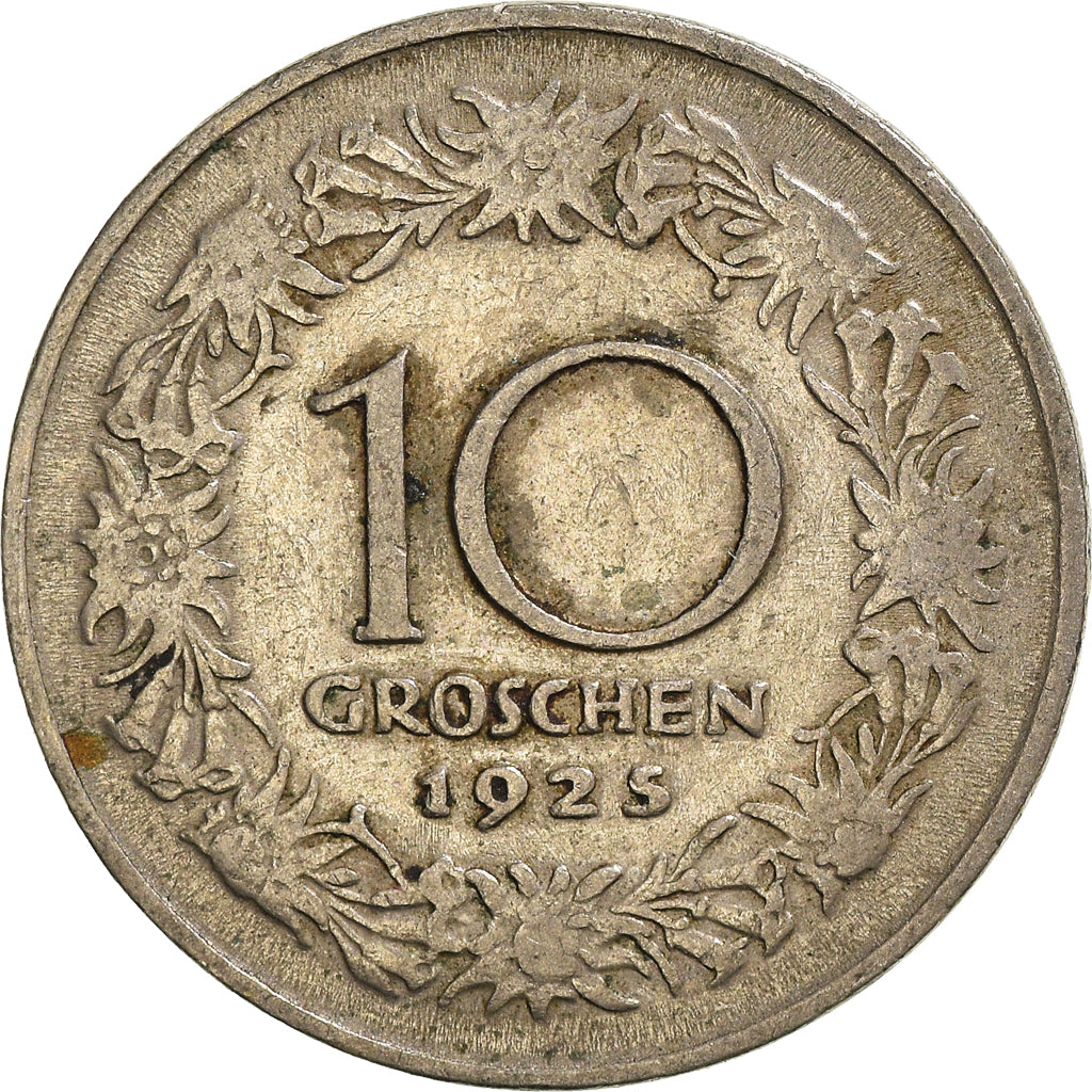 Coin, Austria, 10 Groschen, 1925