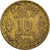 Moneta, Marocco, 10 Francs, 1371